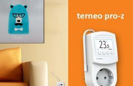 Новинка! terneo pro-z — програмований терморегулятор для встановлення в розетку